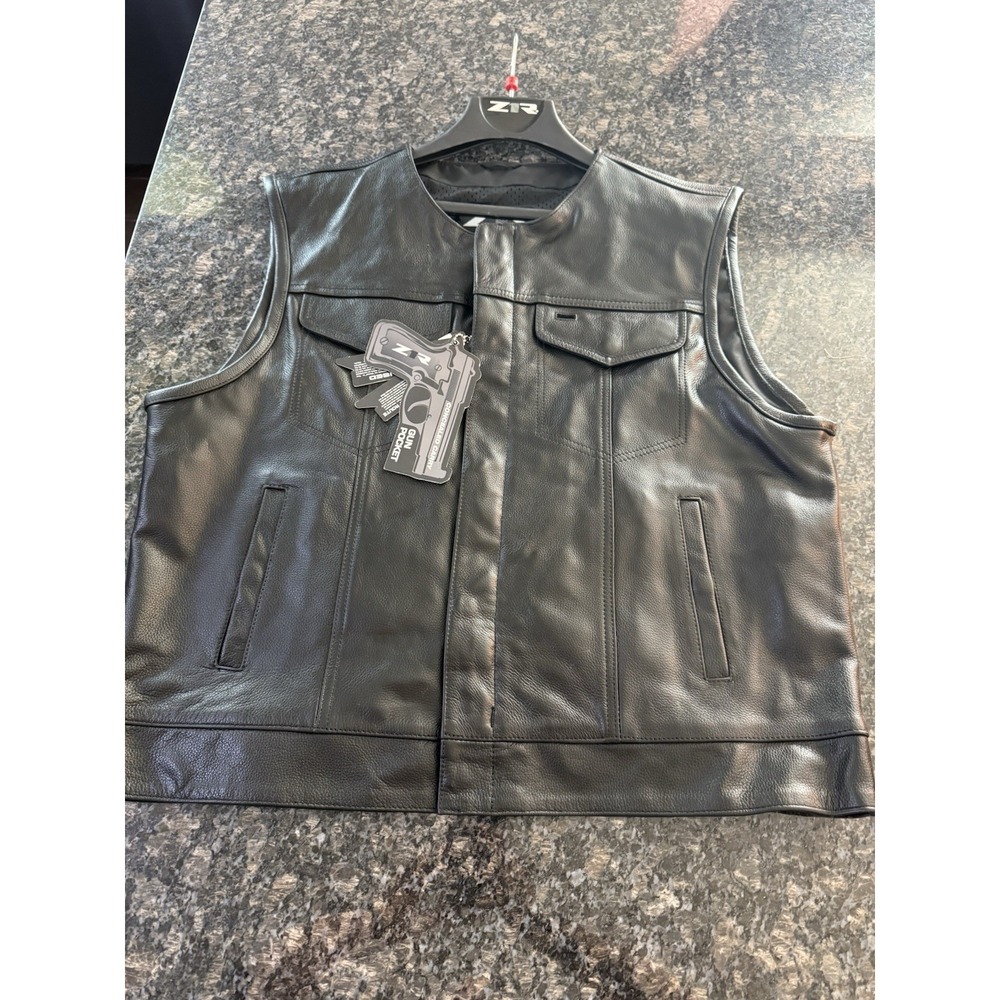 Z1R Vindicator Vest - Black -  2830-0468. NWT, Conceal Carry Size 2XL Motorcycle